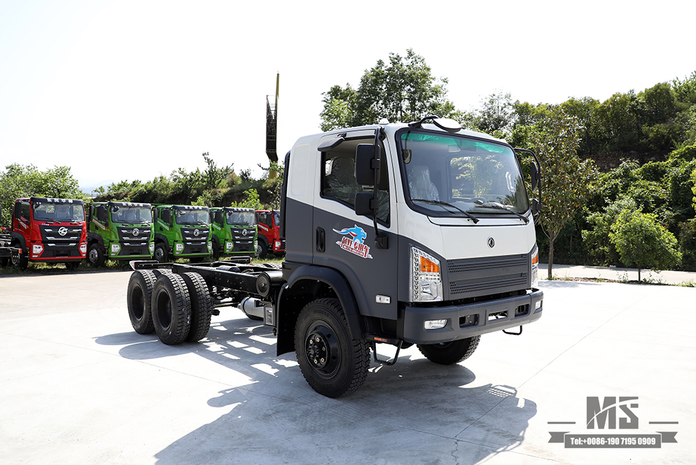 5T 6WD Light Truck Chassis_6*6 260hp Diesel Off-road Truck Chassis_'Bobcat' Dongfeng Six Wheel Drive Chassis for Sale_Export ພາຫະນະຈຸດປະສົງພິເສດ