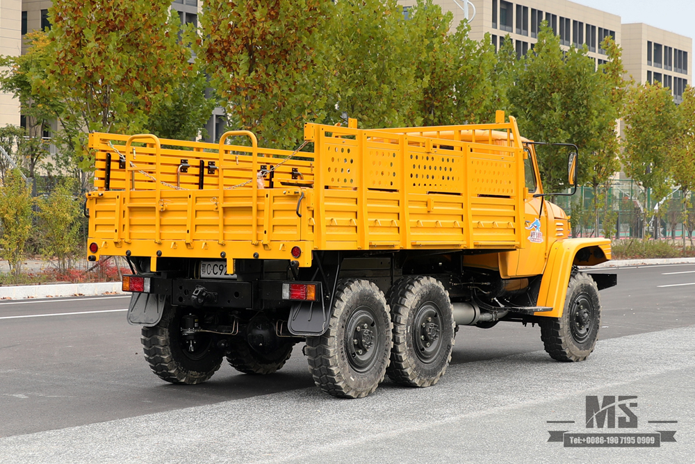 170 hp Dongfeng EQ2082 Pointed Truck_Six-wheel drive EQ2082 Off-road Truck_Double Glass 240 Transport Vehicle_6×6 25Y Truck Export Special Vehicle