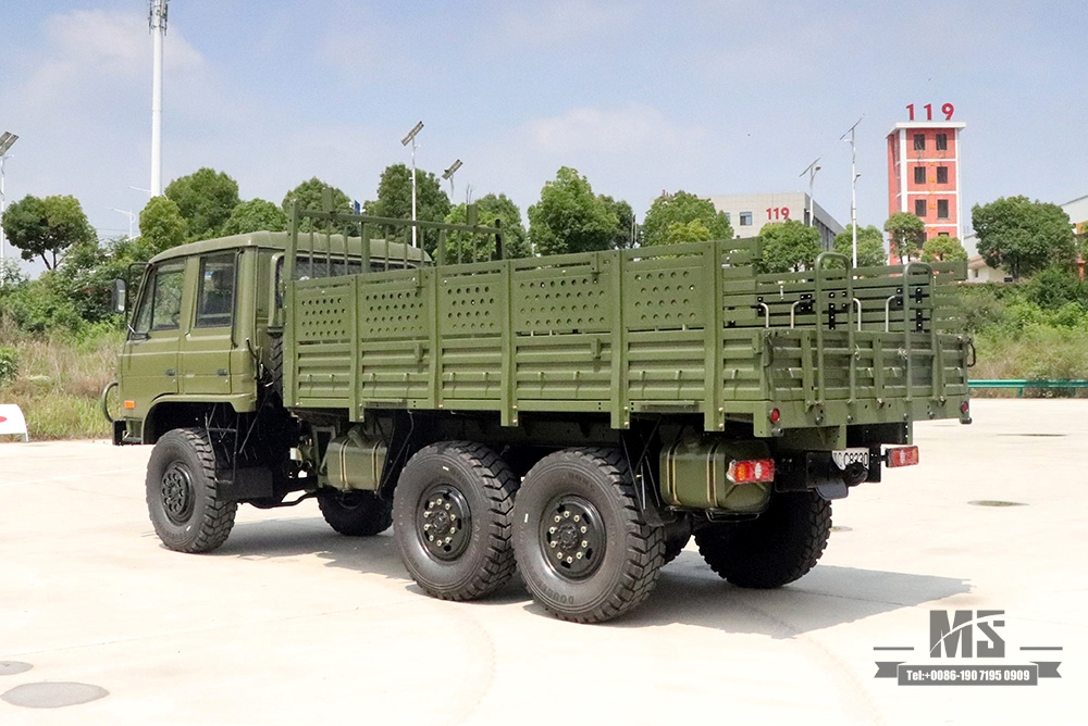 Dongfeng Six Wheel Drive EQ2102 Off Road Truck_6×6 Army Green 3.6T Double Row 153 Cab Cargo Truck For Sale_Export ຍານພາຫະນະພິເສດ