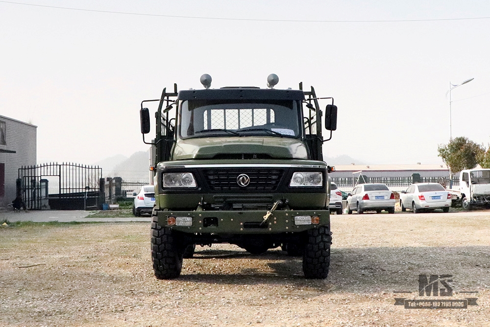 Dongfeng Army Green EQ2100 Off-road Truck_6×6 190 hp Classic Pointed Head Off-road Vehicle for sale_Dongfeng 6WD 245 Diesel Troop Carrier Export ຍານພາຫະນະພິເສດ 