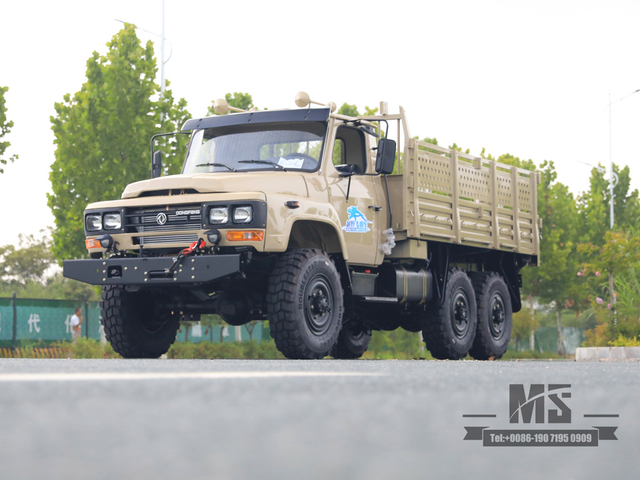 ລົດບັນທຸກຂະຫນາດ 6x6 dongfeng Eq2082 ລົດບັນທຸກ SLEADROW SLEADROW CAW 6WD AFT-ROCCROGO 