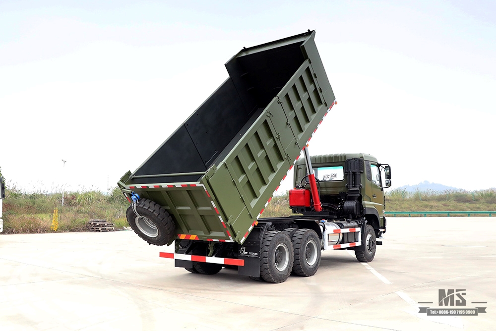 375hp Dongfeng 6*4 Dump Truck_Dongfeng 6x4 Flathead Row Half Tipper Truck For Sale_Export ລົດພິເສດ