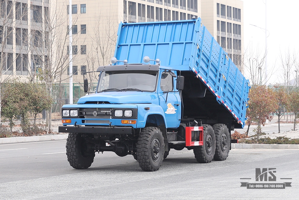 170 hp EQ2082 Dump Truck_Dongfeng ຂັບຫົກລໍ້ EQ2082 off-road Dump truck_Double glass 240 transport vehicle_6×6 pointed 25Y truck export ຍານພາຫະນະພິເສດ