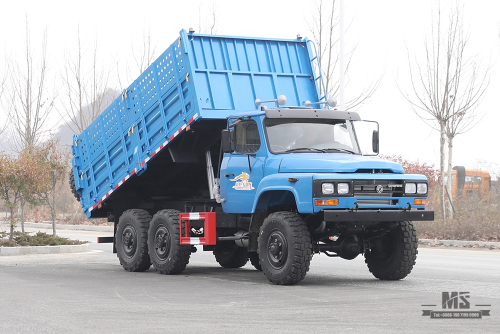 Dongfeng ຂັບລົດຫົກລໍ້ EQ2082 Dump Truck_170 hp EQ2082 off-road Tipper Truck_ 240 Transport Vehicle_6×6 ຊີ້ 25Y ລົດບັນທຸກພິເສດສົ່ງອອກ