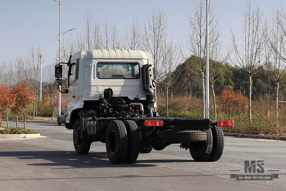 170hp Dongfeng Four Wheel Drive Refrigerated Truck Chassis_4WD Flathead Reefer Chassis Export Special Vehicle Chassis_4*4 Truck Chassis Modification Manufacturer