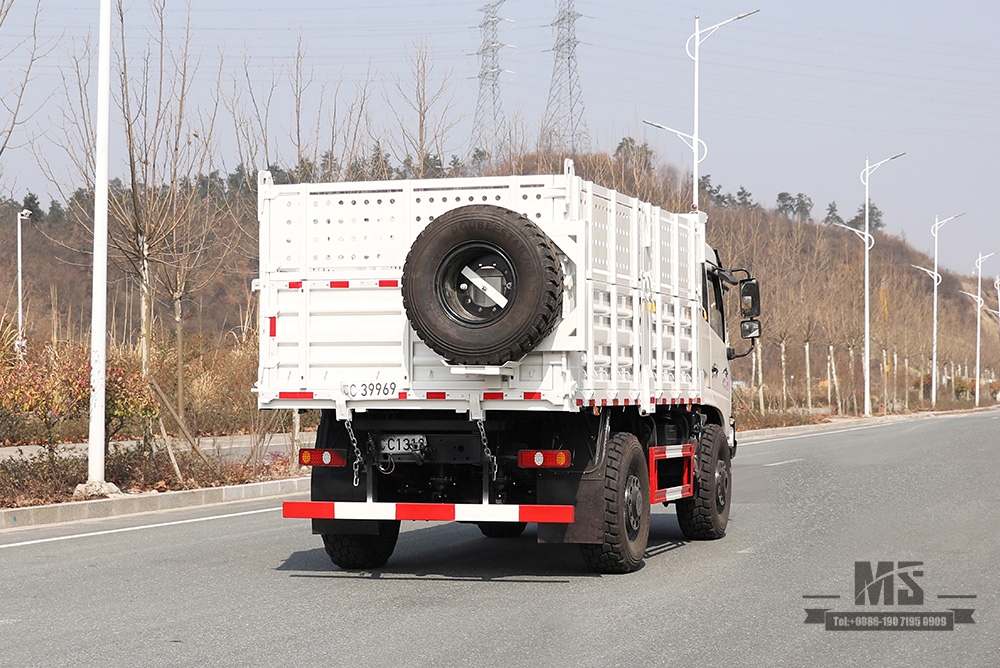 210hp Dongfeng Four Wheel Drive 13T Dump truck_4x4 container height off-road truck_Two-axle Mining Tipper Truck Export Special Purpose Vehicle