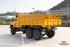 170 hp Dongfeng ຂັບຫົກລໍ້ EQ2082 Truck_Gold Yellow 6*6 Single Row Pointed Head Off-road Special Truck_6×6 pointed 25Y Truck Export Special Vehicle