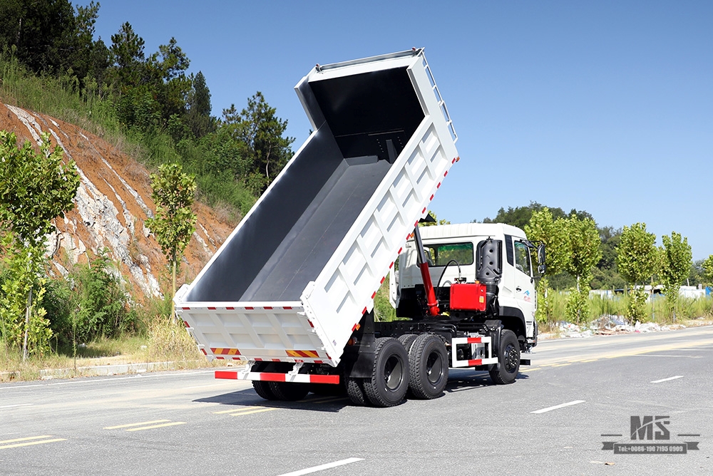 Dongfeng 6*4 280hp Dump Truck Off Road Tipper Truck_Dongfeng 6x4 Heavy Duty Flathead Row Half Mining Construction Truck_Export ພາຫະນະພິເສດ