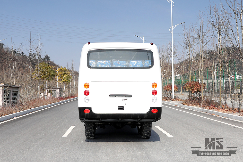 190 ແຮງມ້າ Dongfeng ຂັບລົດຫົກລໍ້ Off Road Bus 6*6 Manual Six-speed Bus_Dongfeng Bus Conversion Manufacturer Export Special Vehicle