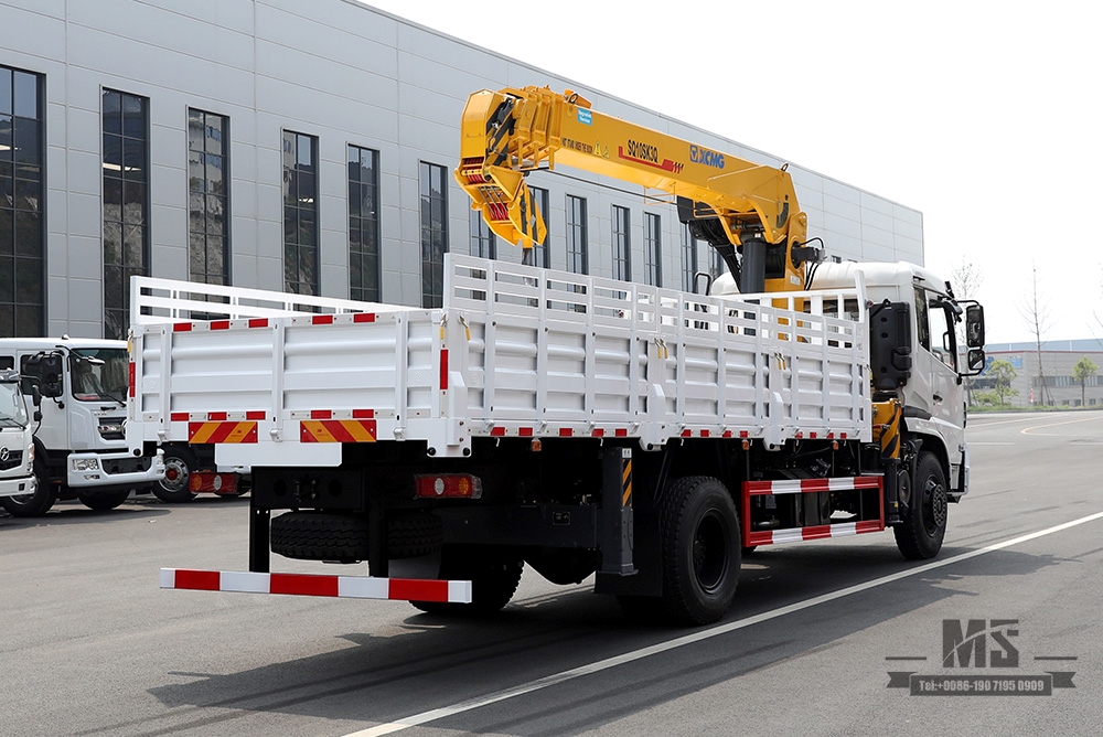 10 Tons Four-section Arm Truck-mounted Crane_SQ10SK3Q Straight Arm Crane Truck-mounted Lifting Transport Truck_ລົດບັນທຸກ mounted Crane Modification Manufacturer Dongfeng Vehicle