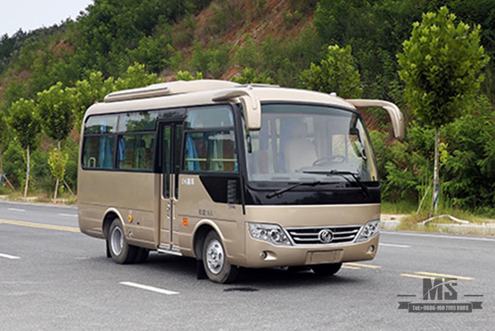 6m Single-axle Village Bus_Dongfeng 19- seater Medium-sized Bus_Export 115hp Countryside Bus