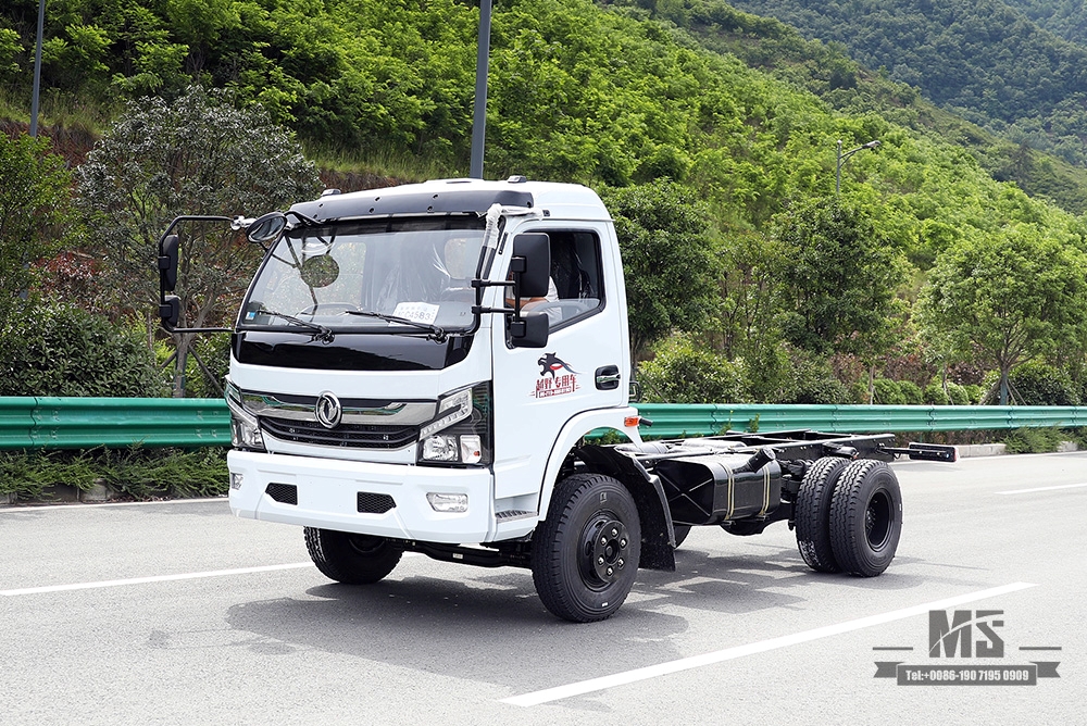 4*2 Dongfeng 10T Light Truck Chassis_140 HP Small Diesel Truck Chassis for sale_Commercial Model Micro Truck Export Chassis Conversion Manufacturer