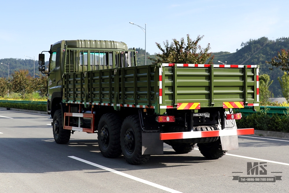 340hp Dongfeng Six wheel Drive Off Road Truck 6×6 Dongfeng Flat Head 1 and a Half Row Cargo Truck Vehicle AWD 6*6 Export Special Vehicle