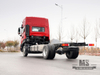 4×2 Flat Head Roof High Double Bedroom Cab Cargo Chassis | Dongfeng 4*2 290HP Off Road Chassis ລົດບັນທຸກ