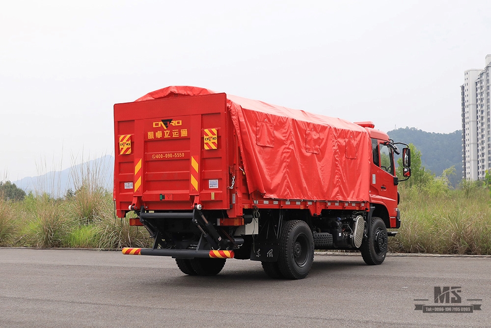 210 HP/300hp Dongfeng 4*2 ລົດບັນທຸກ Flatbed Firefighting _ Flathead Rescue Trailer Truck_Export Special Vehicle