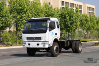 Dongfeng 4*2 Chassis_170HP ຫນຶ່ງແລະເຄິ່ງຫນຶ່ງເປັນ Row Flathead Chassis ແປງ Manufacturer_ສົ່ງອອກ Chassis ພິເສດ