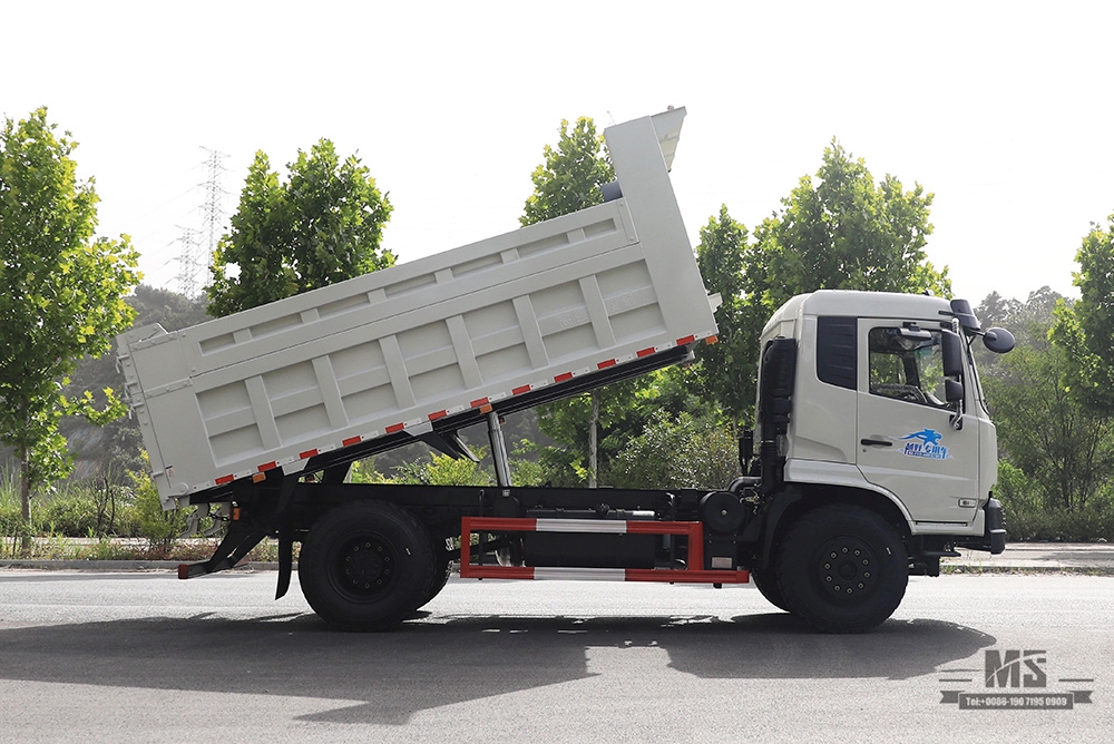 Dongfeng 4×2 Dump Truck_ Flathead Head Row Half Mining Site Truck for Sale_4*2 Export Special Vehicle