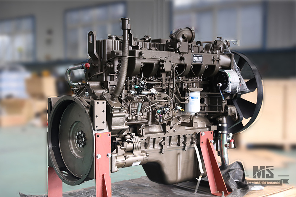 Yuchai 420HP Engine Euro 3 ລົດບັນທຸກຫນັກພິເສດເຄື່ອງຈັກ