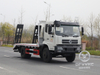 dongfeng flat-topped semi-cab | ພາຫະນະຂົນສົ່ງການຂຸດຄົ້ນ | ອຸປະກອນເຄື່ອງຂຸດເຄື່ອງຂຸດເຄື່ອງຈັກຕິດເຄື່ອງລົດຂົນສົ່ງ ລົດບັນທຸກຂັ້ນໄດແບບໄຮໂດຼລິກ Tandem Trailer | 