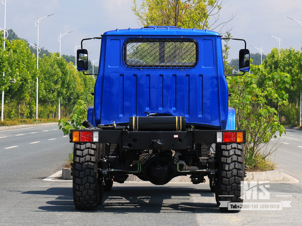 Dongfeng 6×6 EQ2082 Chassis_6*6 170HP Conventional Truck Six Wheel Drive Chassis for Sale_ ພິເສດ Export Chassis 