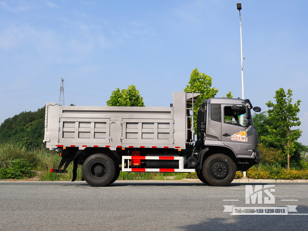 Dongfeng 18 Ton Flathead Half Row Dump Truck (270 HP) | ພາຫະນະ​ພິ​ເສດ​ເພື່ອ​ສົ່ງ​ອອກ