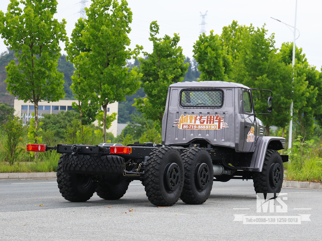 Dongfeng 6×6 EQ2100 Chassis_6×6 ລົດບັນທຸກ Off-road ມີ 2 pane front Windscreen Chassis ສໍາລັບຂາຍ_ Chassis ສົ່ງອອກພິເສດ 