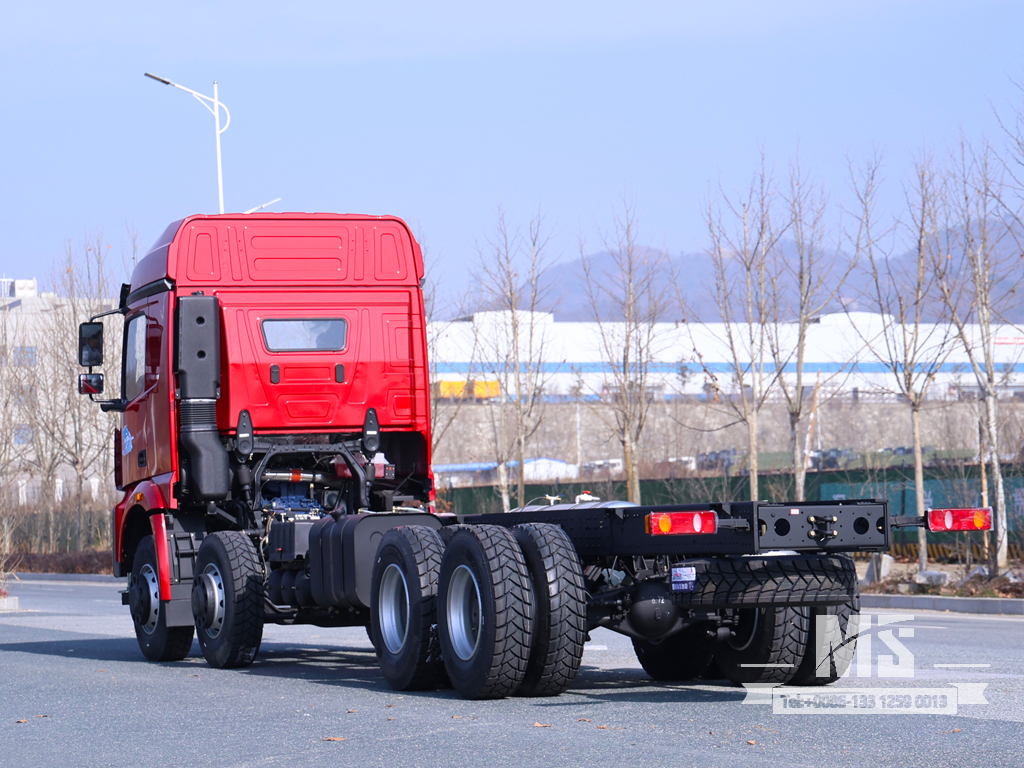 Dongfeng 8×4 Stake Body Truck Chassis_8*4 500HP ລົດບັນທຸກ Chassis for Sale_ ພິເສດ Export Chassis 