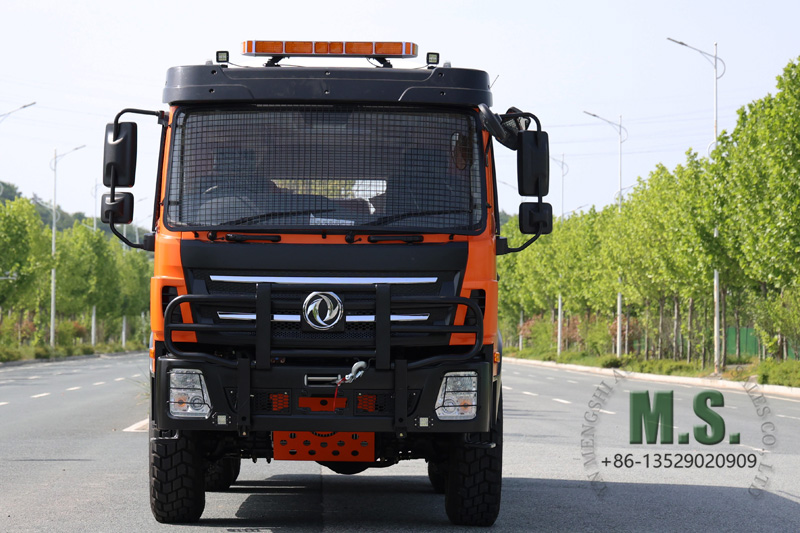 ລົດເມໂດຍສານ 210HP 6x6 Dongfeng | ລົດບັນທຸກພິເສດ Off-road ທຸກພື້ນທີ່