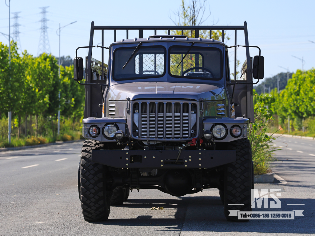 Dongfeng 10 Ton Six-wheel-drive Long Nose Caogo Truck (190 HP) | ລົດບັນທຸກສົ່ງອອກພິເສດ 