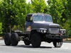 Dongfeng 6×6 Silver Grey EQ2082 Chassis_6*6 170HP Conventional Truck Six Wheel Drive Chassis for Sale_ ພິເສດ Export Chassis 