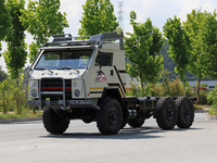 6×6 Chassis_6*6 170HP Prototype Vehicle Six Wheel Chassis for Sale_ ພິເສດ Export Chassis 
