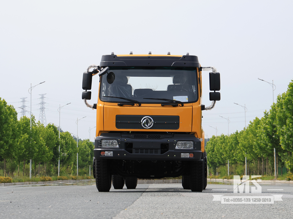 Dongfeng 4×4 Flathead Truck Chassis_4*4 260hp ລົດບັນທຸກຫົວຮາບພຽງສີ່ລໍ້ Chassis ສໍາລັບການຂາຍ_ ພິເສດລົດບັນທຸກ Chassis 