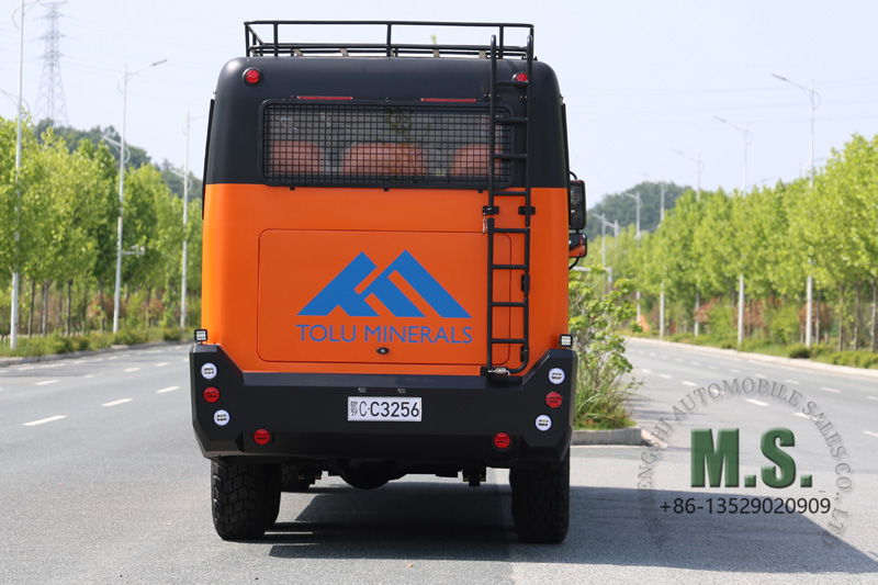 ລົດເມໂດຍສານ 210HP 6x6 Dongfeng | ລົດບັນທຸກພິເສດ Off-road ທຸກພື້ນທີ່