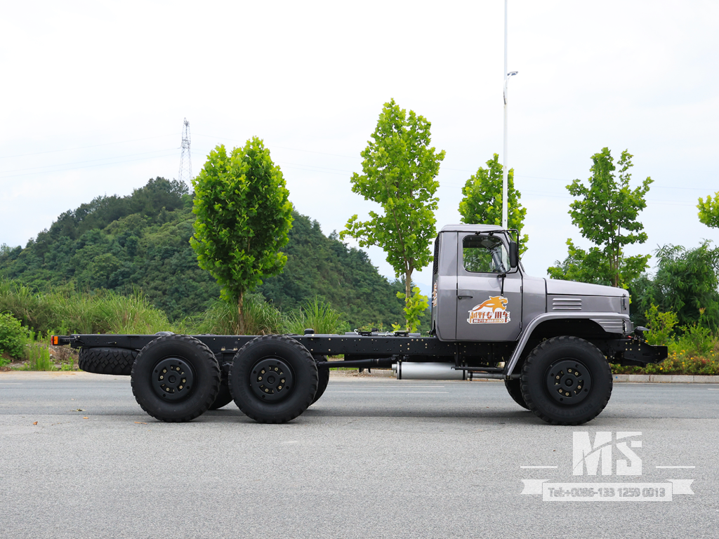 Dongfeng 6×6 EQ2100 Chassis_6×6 ລົດບັນທຸກ Off-road ມີ 2 pane front Windscreen Chassis ສໍາລັບຂາຍ_ Chassis ສົ່ງອອກພິເສດ 