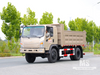 Dongfeng 10 Ton Four-wheel-drive Flat-nose Light Brown Dump Truck (170 HP) | ລົດບັນທຸກສົ່ງອອກພິເສດ 