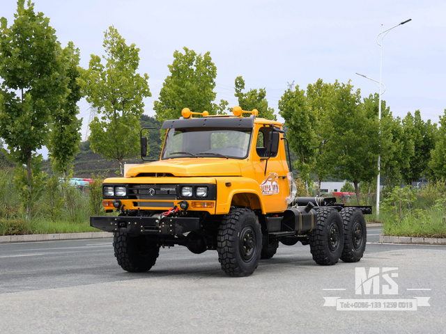 Dongfeng EQ2082 6×6 ລົດບັນທຸກ Off-Road, Rugged All-Terrain Special Off-Road Chassis | ພາຫະນະທີ່ສະເພາະການສົ່ງອອກ