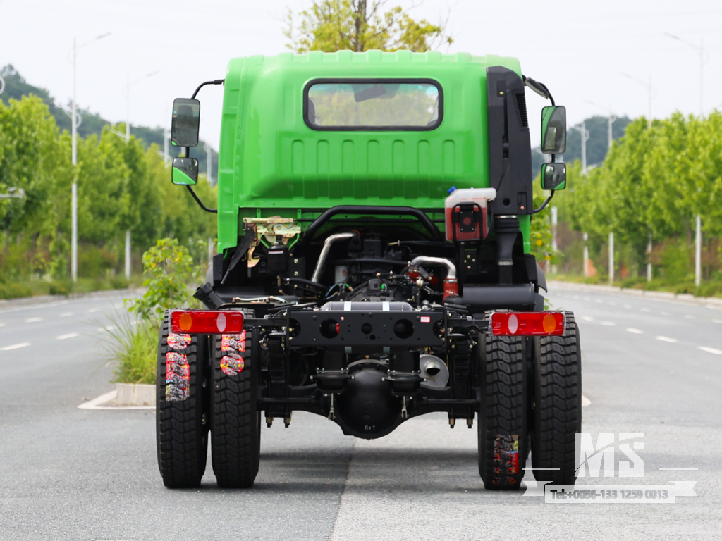 Dongfeng 4×4 Chassis_4*4 170hp ລົດບັນທຸກຫົວຮາບພຽງສີ່ລໍ້ Chassis for sale_ Special Export Truck Chassis 