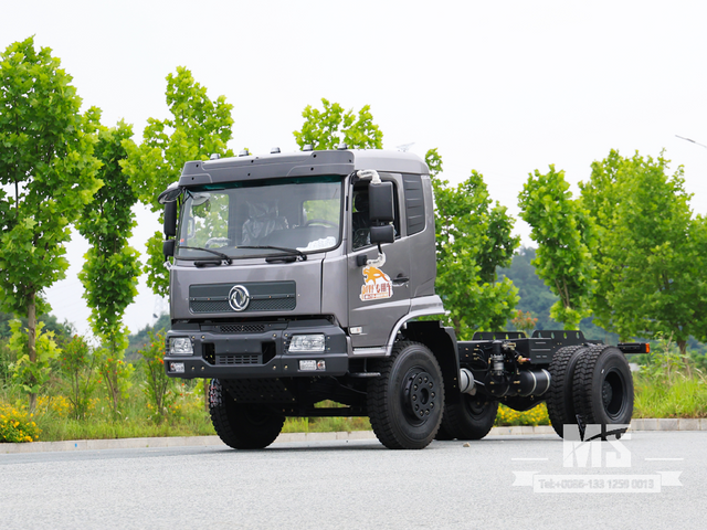 Dongfeng 4×2 Flathead Dump Chassis_4*2 260hp Flathead Truck Chassis for Sale_ ພິເສດລົດບັນທຸກ Chassis 