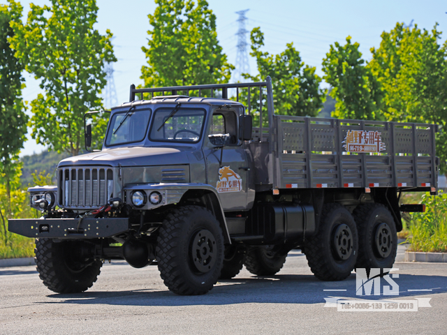 Dongfeng 10 Ton Six-wheel-drive Long Nose Caogo Truck (190 HP) | ລົດບັນທຸກສົ່ງອອກພິເສດ 