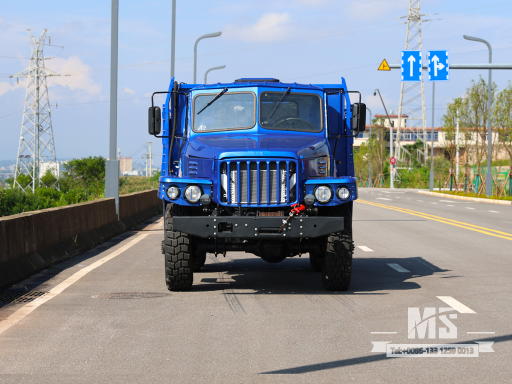 Export-Only Dongfeng 8-Ton 6-Wheel Drive Cargo Truck ທີ່ມີເຄື່ອງຈັກ 170 HP