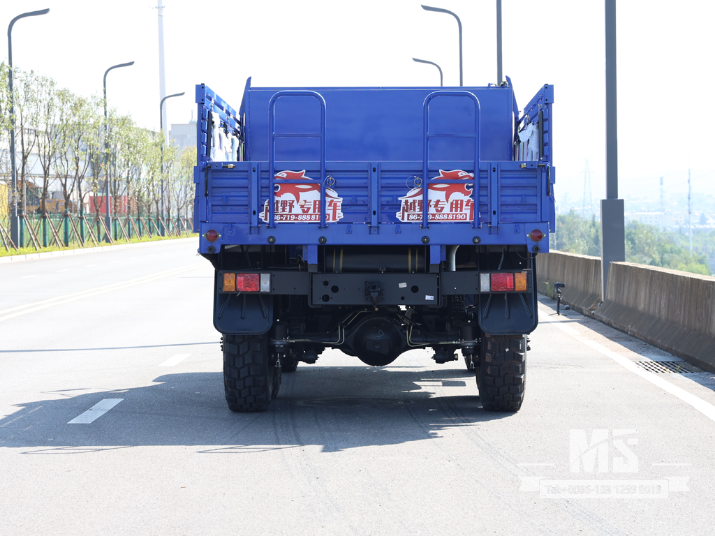 Export-Only Dongfeng 8-Ton 6-Wheel Drive Cargo Truck ທີ່ມີເຄື່ອງຈັກ 170 HP