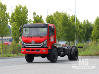 Dongfeng 4×4 Flat-head Chassis_4*4 170HP Conventional Truck Truck Four Wheel Drive Chassis for Sale_ ພິເສດ Export Chassis 