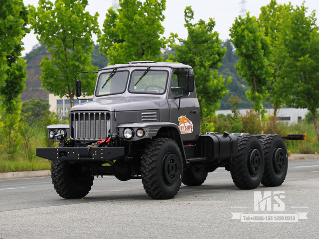 Dongfeng 6×6 EQ2100 Chassis_6×6 ລົດບັນທຸກ Off-road ມີ 2 pane front Windscreen Chassis ສໍາລັບຂາຍ_ Chassis ສົ່ງອອກພິເສດ 