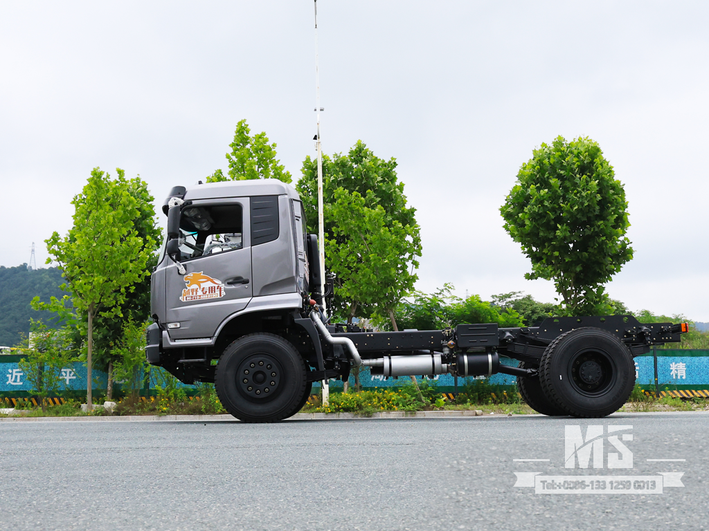 Dongfeng 4×2 Flathead Dump Chassis_4*2 260hp Flathead Truck Chassis for Sale_ ພິເສດລົດບັນທຸກ Chassis 