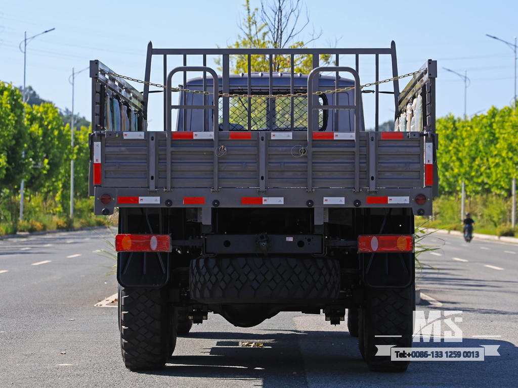 Dongfeng 10 Ton Six-wheel-drive Long Nose Caogo Truck (190 HP) | ລົດບັນທຸກສົ່ງອອກພິເສດ 