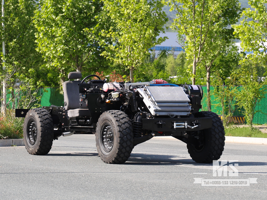 Dongfeng 6 Ton ຂວາມືຂັບ off-Road Chassis ເປີດຕົວສໍາລັບຕະຫຼາດຕ່າງປະເທດ