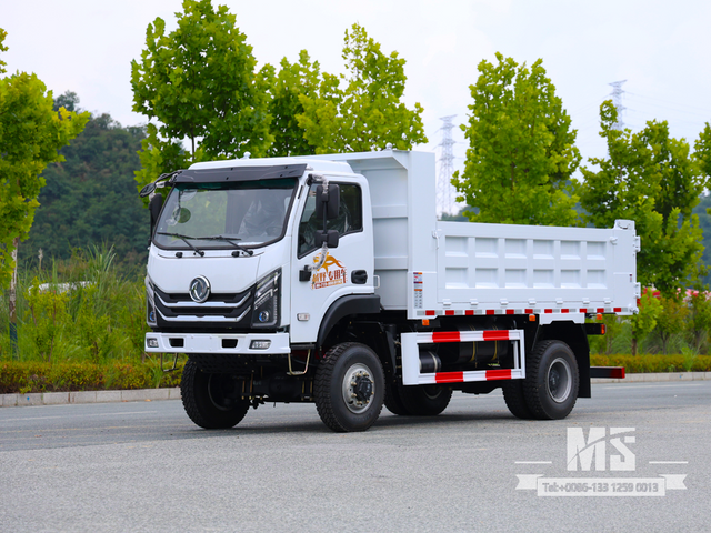 Dongfeng 12 Ton Four-wheel-drive Off-Road Light Dump Truck For Mountain & Construction Site| ລົດບັນທຸກສົ່ງອອກພິເສດ 